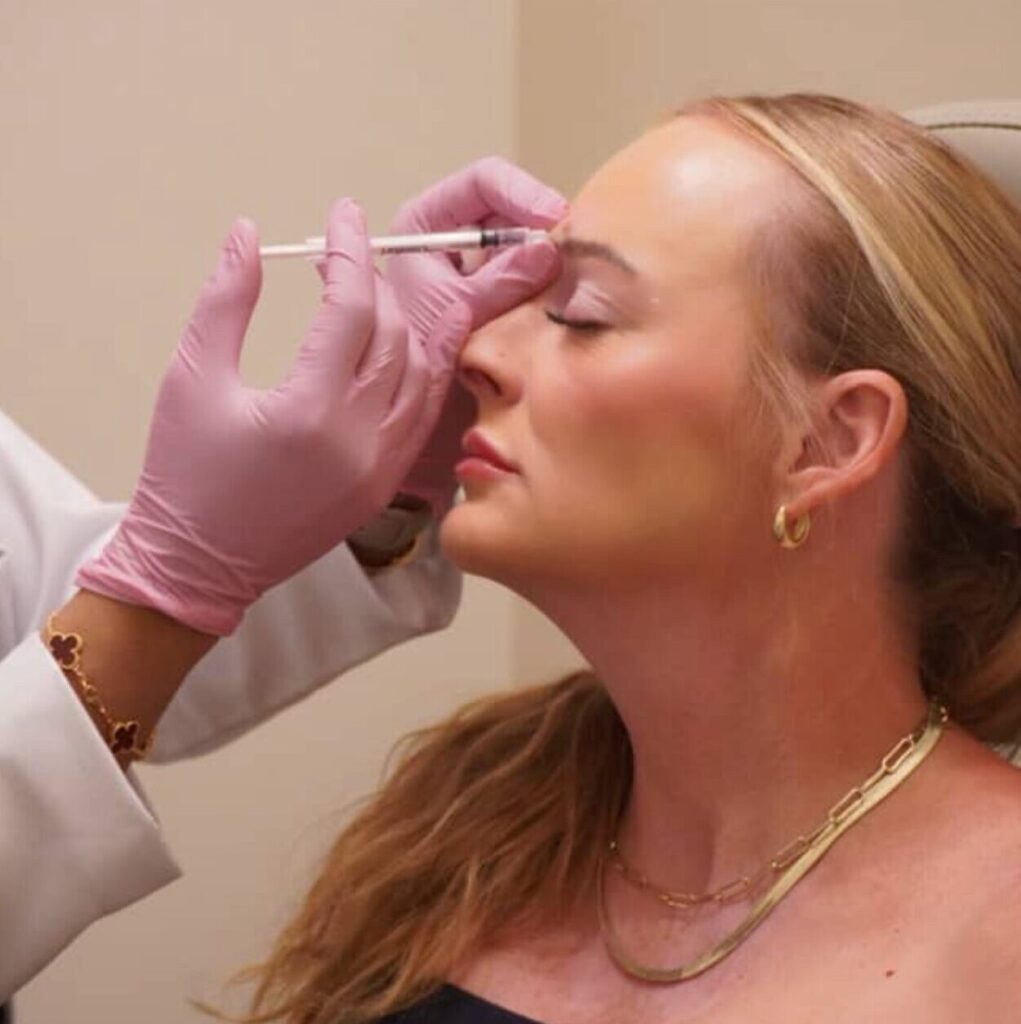 Botox injections by Dr. Sanghera